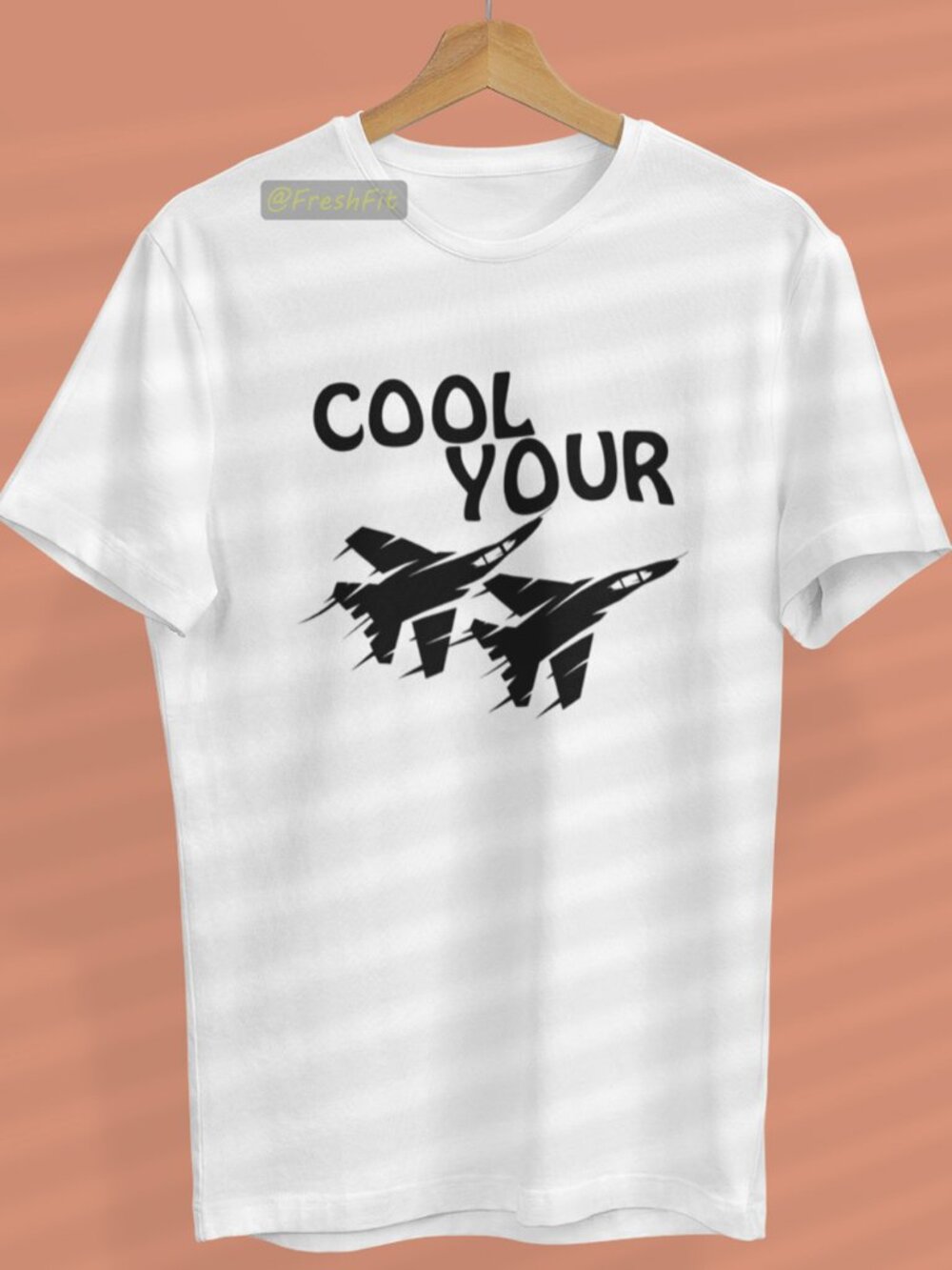 🆕Cool Your Jets White T-Shirt Graphic Tee